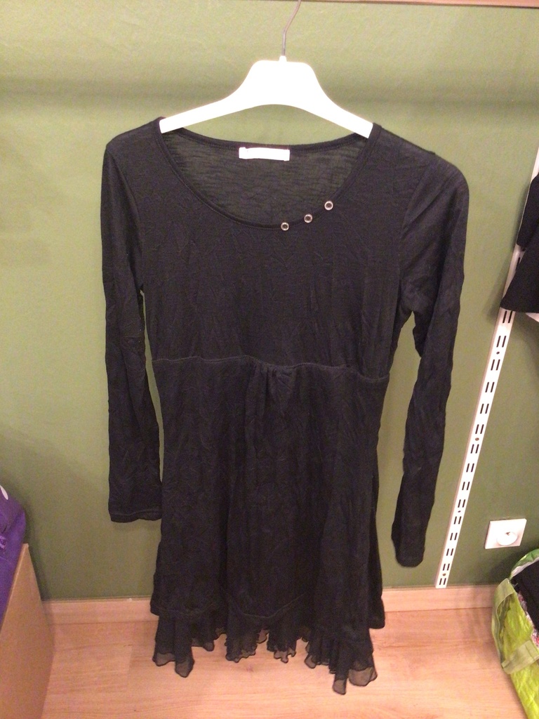 [D00002-017] Robe GEMO Taille S Noir